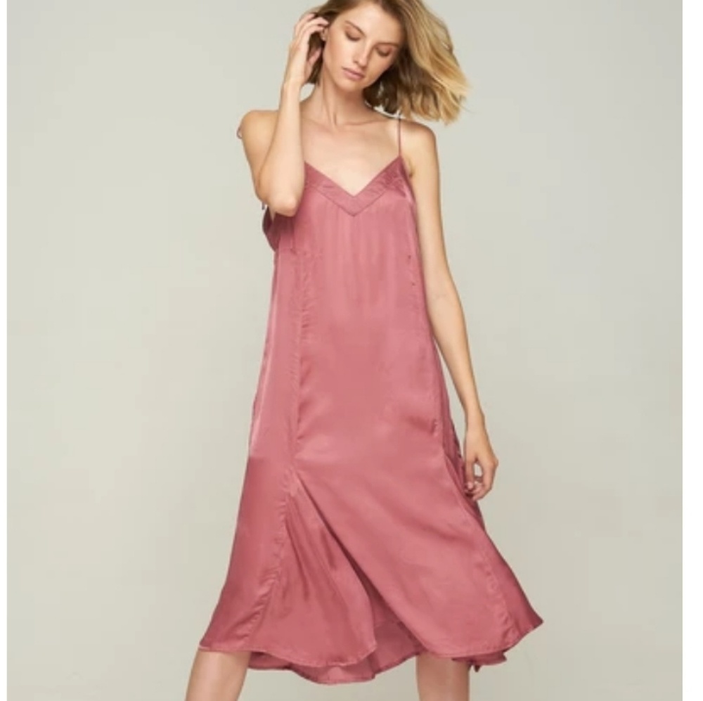 Terracotte Dress on thin straps size S